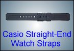 Straight-Ended Casio Watch Straps from Watch Battery (UK) Ltd