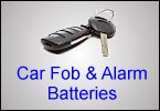 Batteries for car key fobs and alarms from Watch Battery (UK) Ltd
