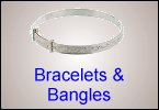 Silver Bracelets and Bangles and European-style Bracelets and Bangles from WatchBattery (UK) Ltd
