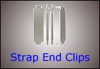 End clips and spring bars for fitting Casio watch straps.