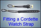 Help on how to fit a cordette watch strap