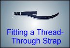 Help on fitting a thread-through watch strap from Watch Battery (UK) Ltd