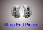 Strap Ends for fitting Casio watch straps and metal bracelets from WatchBattery (UK) Ltd