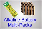 Alkaline button cell batteries in packs of 10 from Watch Battery (UK) Ltd