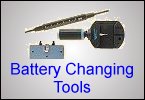 Tools for changing watch batteries