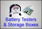 Battery Testers and Battery Storage Boxes from Watch Battery (UK) Ltd