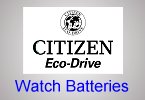 Citizen rechargeable watch batteries from Watch Battery (UK) Ltd