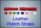 Generic leather watch straps (watch bands)from WatchBattery (UK) Ltd