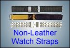 Non-leather watch straps and metal watch bracelets from WatchBattery (UK) Ltd