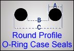 O-ring case seals