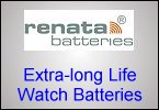 Renata MP-E extended life watch batteries from Watch Battery (UK) Ltd