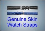 Genuine Skin Watch Straps from Watch Battery (UK) Ltd