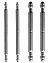 Spring Bar Set for PRG-250T, PRW-3000T, PRX-2500T & other Casio Watch Bracelets (Band Pins)