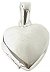 Sterling Silver Small Sized Heart Shaped Locket