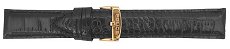 Police 102757JSR/02 Black Leather Watch Strap.