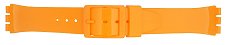 Plastic - Swatch Fresh Papaya (GO105) Watch Strap (17 mm notch width)
