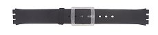 Silicone - Swatch Black Classiness (ASFK361) Watch Strap (16 mm notch width)