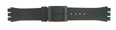 Silicone - Swatch Black Rebel (SUOB702) Watch Strap (19.5 mm notch width)
