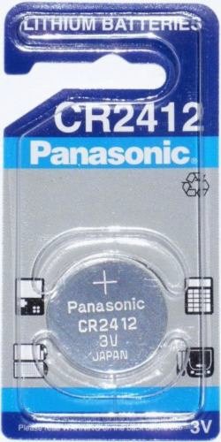 CR2412 Panasonic CR 2412 Lithium 3V coin cell