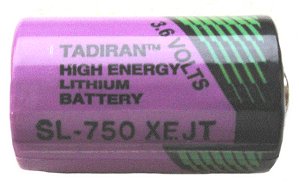 2x Tadiran Lithium 3,6V Batterie SL 750/S 1/2AA Zelle 14250