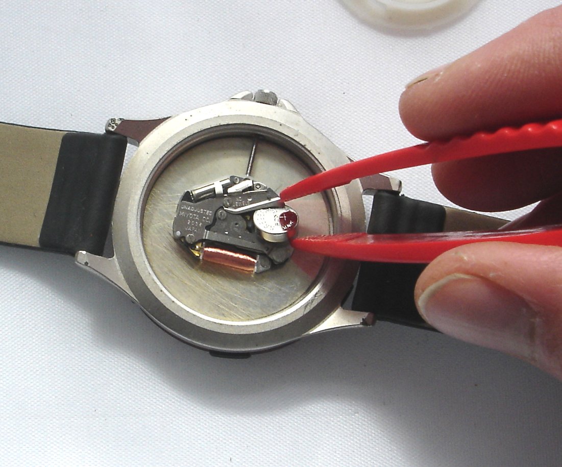 Remove the Old Watch Battery