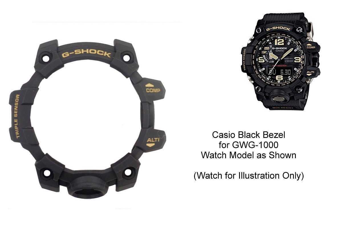 Bezel for Casio GWG-1000-1A watch 